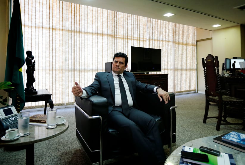 Moro: Valeixo “está no cargo, permanece no cargo, tem a minha confiança”