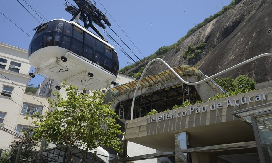 Bondinho do Pão de Açúcar suspende atividades por 15 dias em função do coronavírus