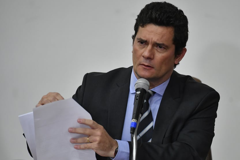 Bolsonaro: “Como ministro Moro deixou a desejar”