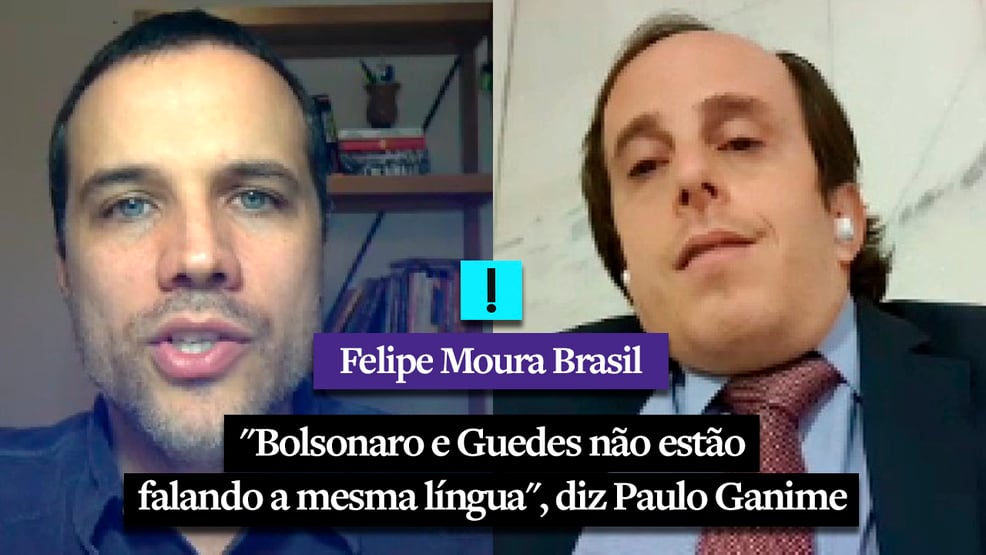 Vídeo: “Bolsonaro e Guedes não estão falando a mesma língua”, diz Paulo Ganime