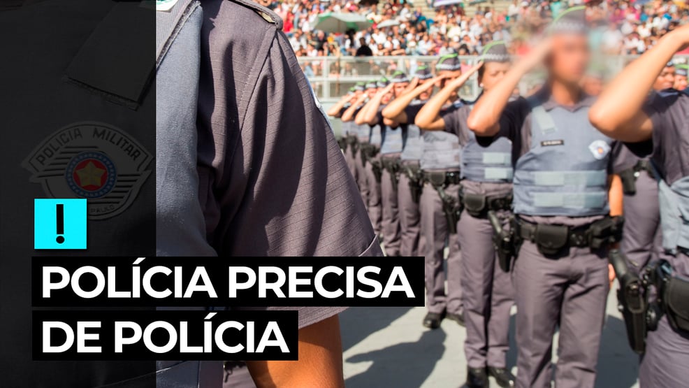 Vídeo: polícia precisa de polícia