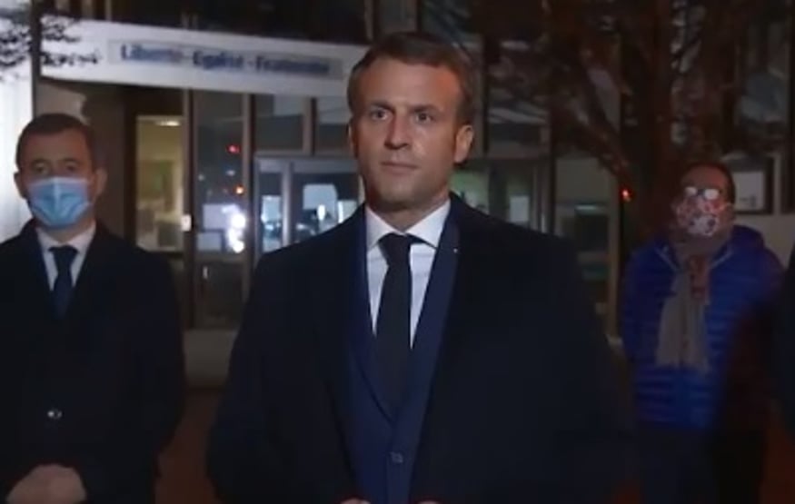 Macron sobre ataque em Viena: não vamos ceder em nada
