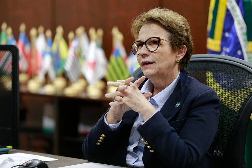 Em meio à estiagem, Tereza Cristina fala em “quebra significativa” de safra