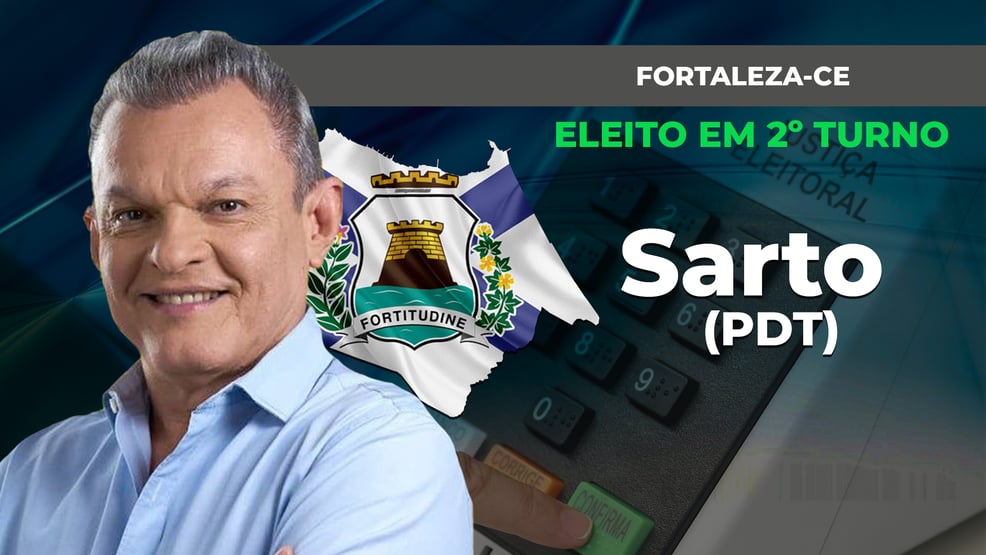 FORTALEZA: SARTO, CANDIDATO DOS IRMÃOS GOMES, É ELEITO