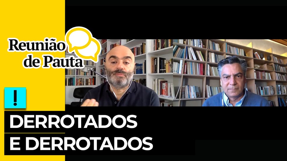 Reunião de Pauta: derrotados e derrotados