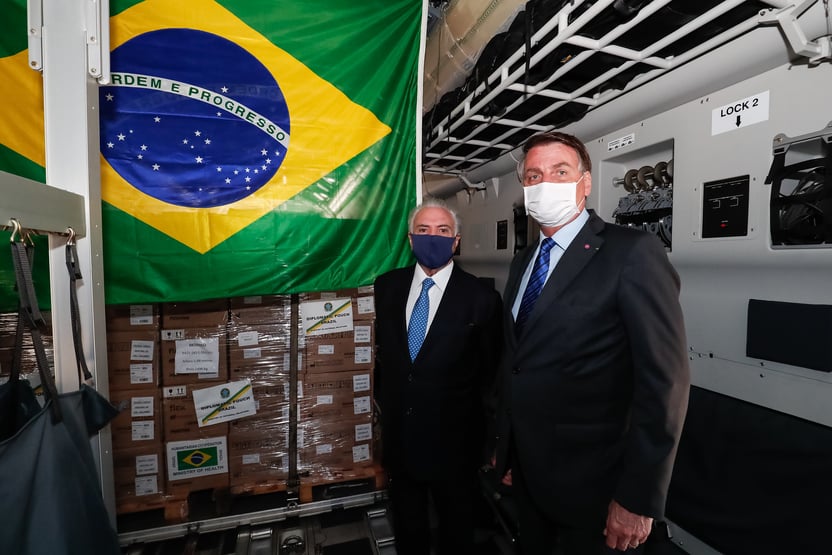 Temer liga para Bolsonaro após imitação em jantar, diz jornal