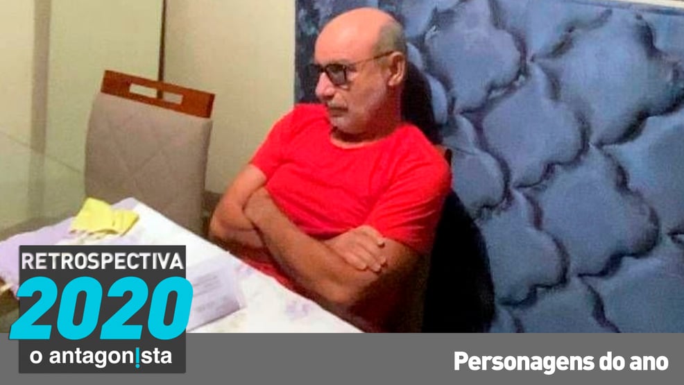 Fabrício Queiroz no cativeiro do Anjo