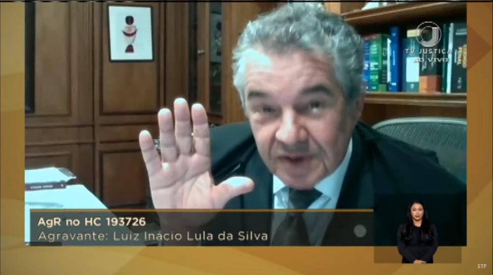 Marco Aurélio pede vista, mas julgamento sobre Moro continua