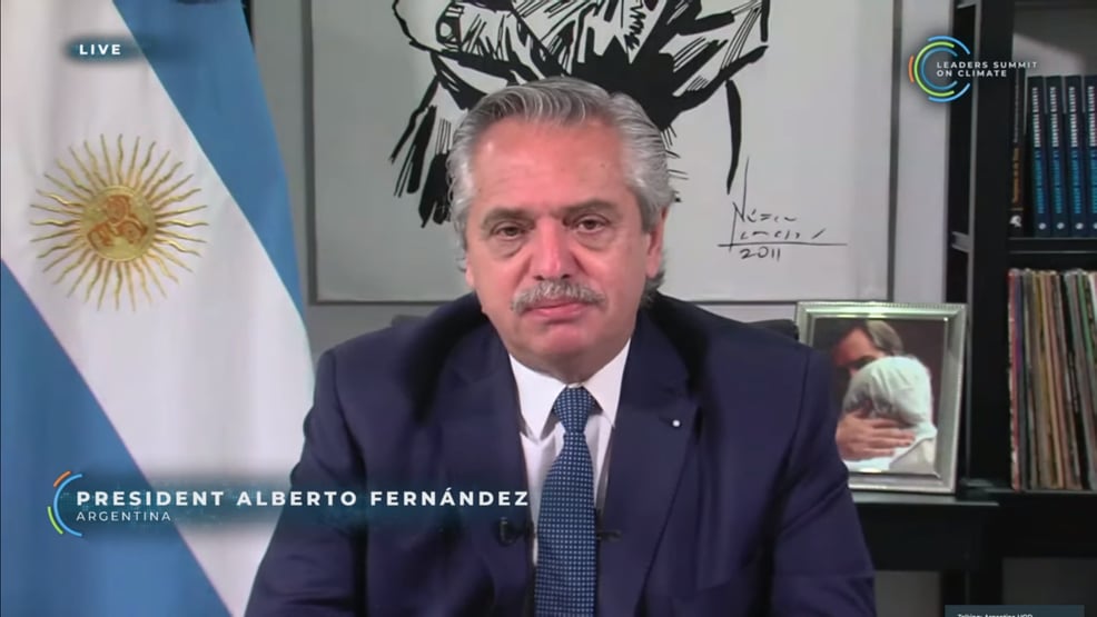 EUA veem Fernández como líder regional para o clima