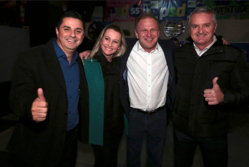 Os voos do pré-candidato ao governo de Santa Catarina