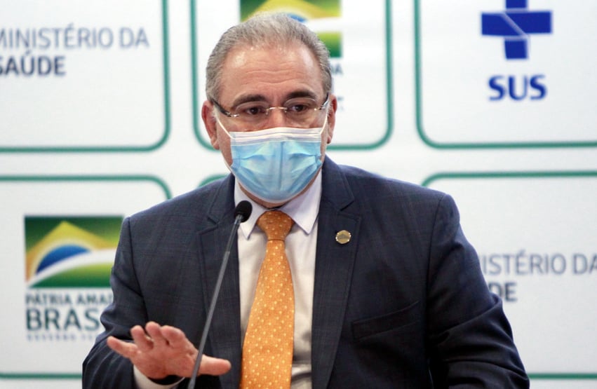 Queiroga, sobre vacinação: “Não há essa história de atraso”