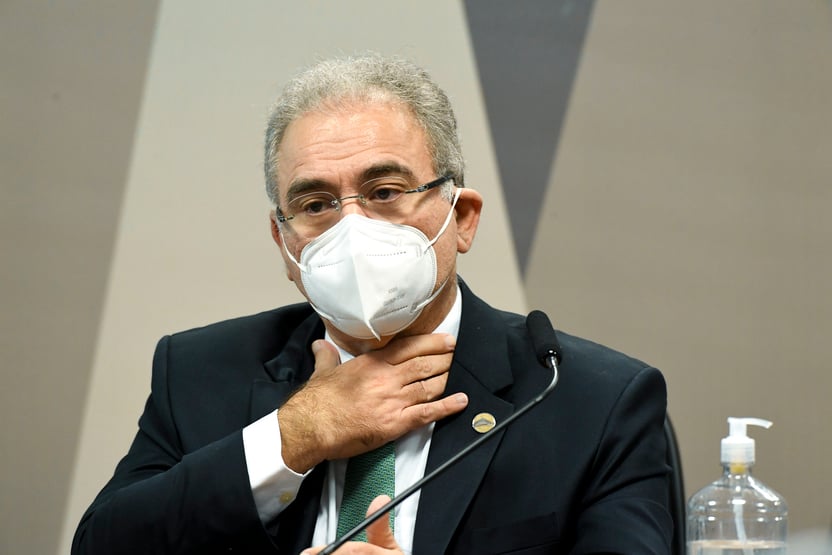 Queiroga diz ser contra quebra de patentes das vacinas