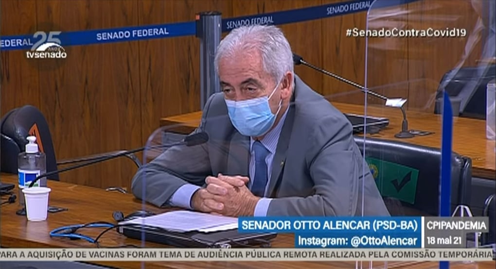 “Eu queria defender o país da insanidade do tratamento precoce”, diz Otto Alencar