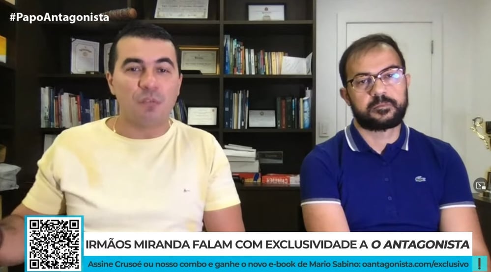 Crusoé, exclusivo: Luis Miranda diz que lobista ofereceu-lhe propina de 6 centavos de dólar por dose de vacina