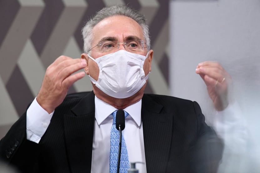 “Não há nenhuma dúvida de que o dono é vossa excelência”, diz Renan a Tolentino