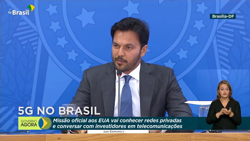 Fábio Faria: viagem aos EUA servirá para conhecer rede privativa 5G do Pentágono