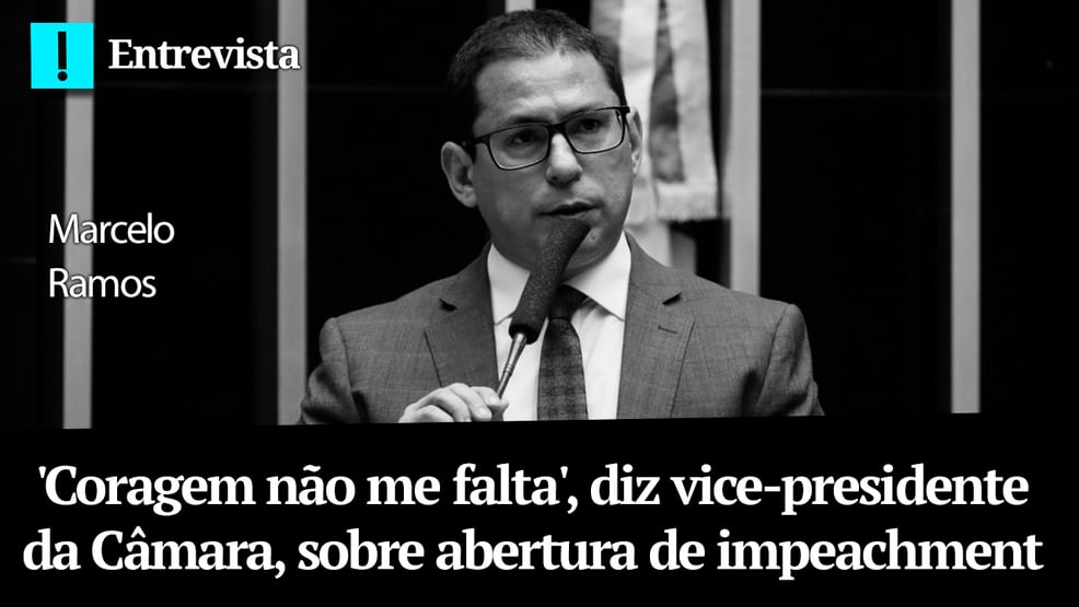 Coragem não me falta, diz Marcelo Ramos, sobre abertura de impeachment de Bolsonaro