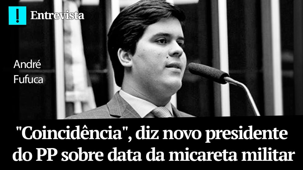 “Coincidência”, diz novo presidente do PP sobre data da micareta militar