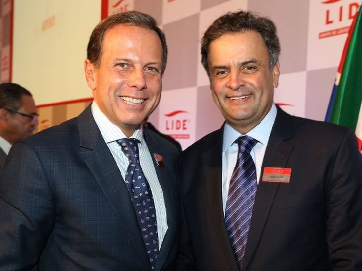 Ligado a Doria, presidente do PSDB paulista ataca Aécio