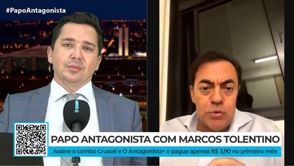 Exclusivo: ausente da CPI por problemas de saúde, Tolentino gravou entrevista ontem à noite
