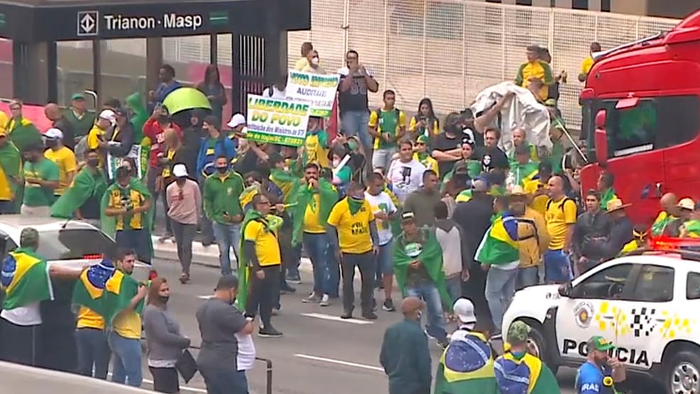 Bolsonaristas apostam na avenida Paulista