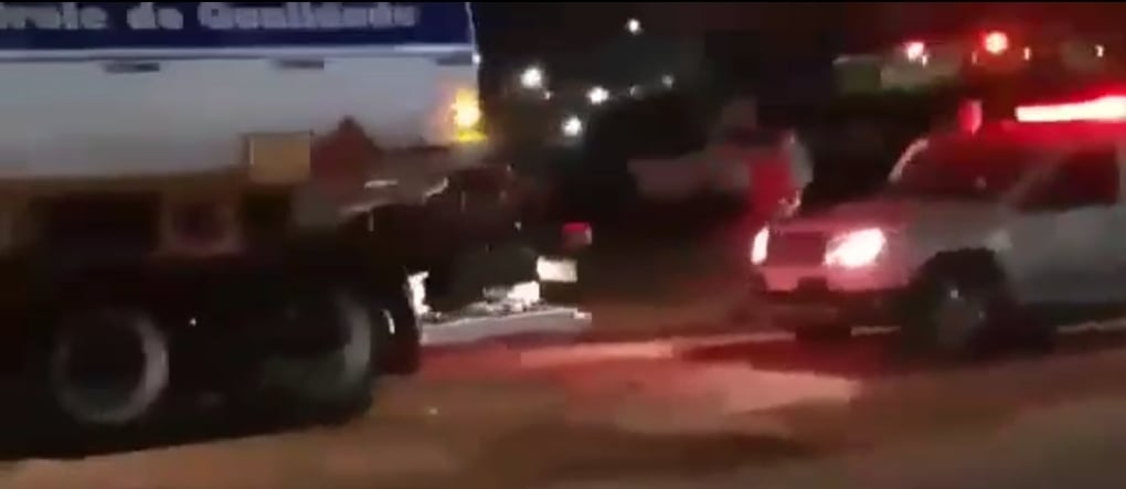 Polícia tira caminhoneiros à bala em Santa Catarina
