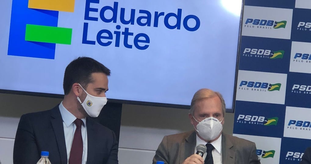 Tasso declara apoio a Eduardo Leite: juntos temos 80% das executivas regionais