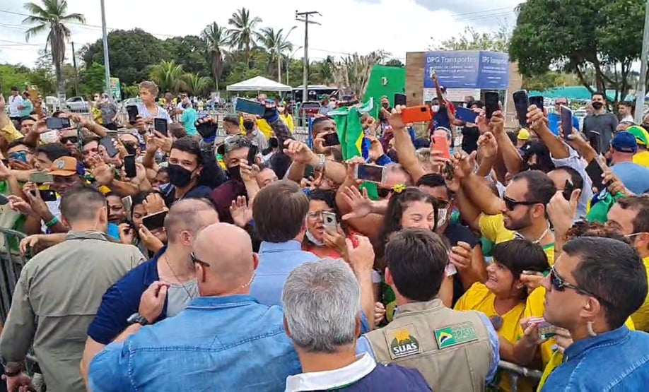 A milésima aglomeração de Jair Bolsonaro