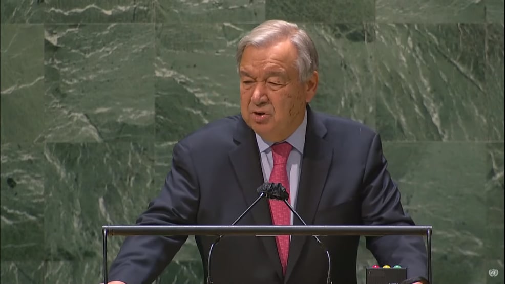 Guterres: “Passamos na prova de ciências, mas estamos tirando zero em ética”