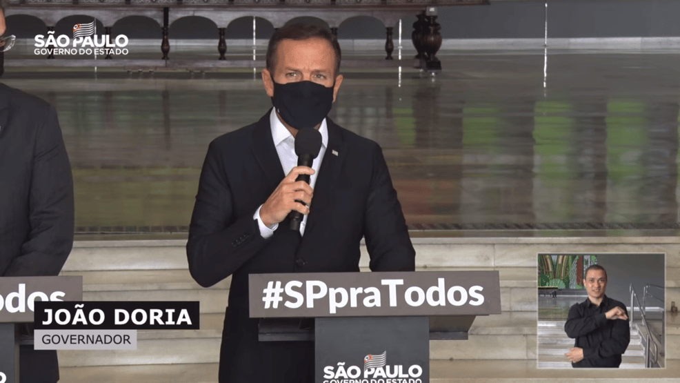 Doria: 3ª dose para profissionais da saúde começa a ser aplicada na segunda (4)