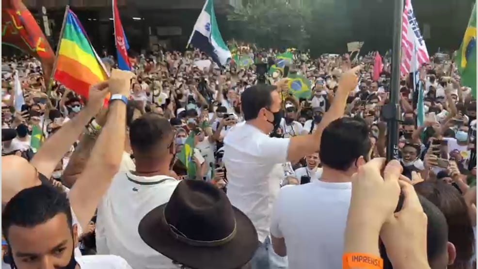 Fiasco de público na Paulista não afeta Doria, dizem aliados do tucano
