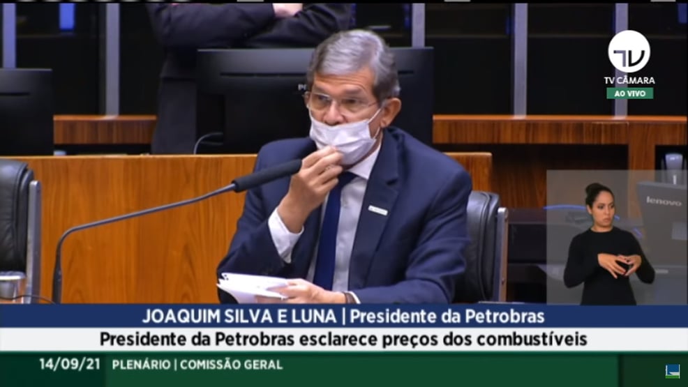 Bolsonaro não intervém na empresa desde que assumi, diz presidente da Petrobras