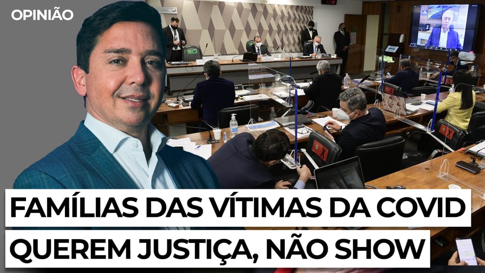 Famílias das vítimas da Covid querem justiça, não show