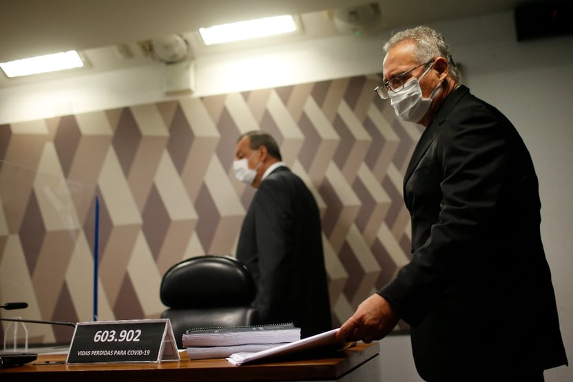 Renan: governo federal expôs população de forma deliberada ao risco de contaminação