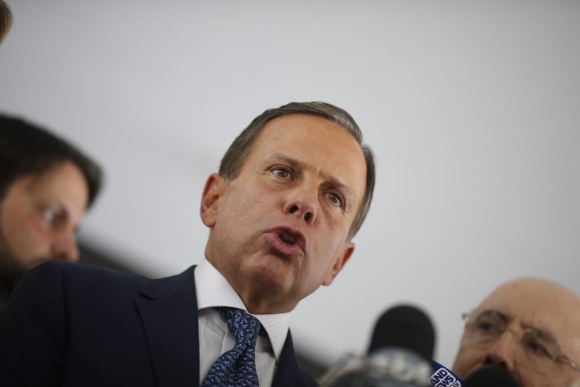 Doria diz que pode criar passaporte vacinal para entrada em São Paulo