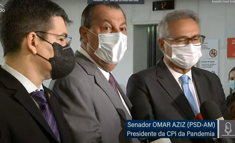 Aziz rebate Lira e diz que indiciamento de parlamentares “é muito pouco”