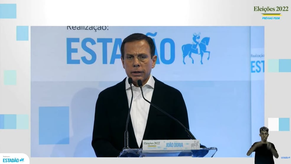 Doria pede voto: “Você, militante, é importante”