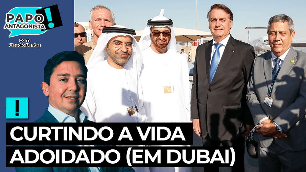 A mamata de Bolsonaro e sua comitiva em Dubai