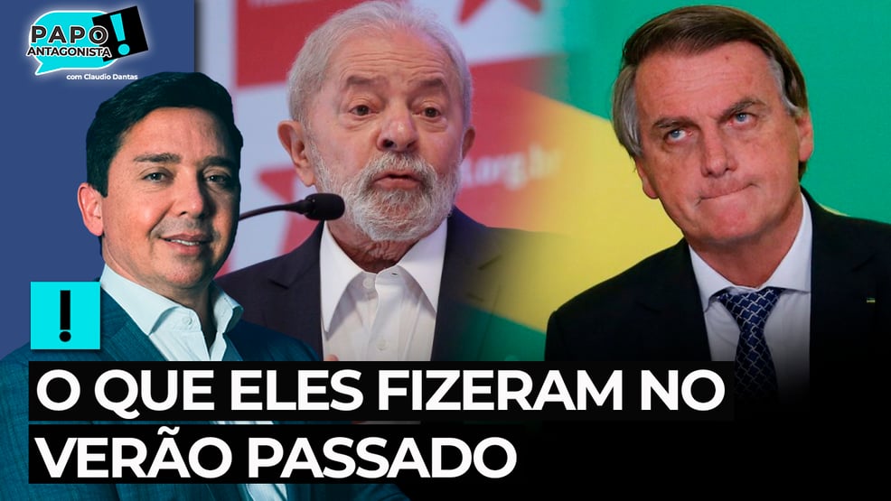 Bolsonaro e Lula querem apagar o que fizeram no verão passado