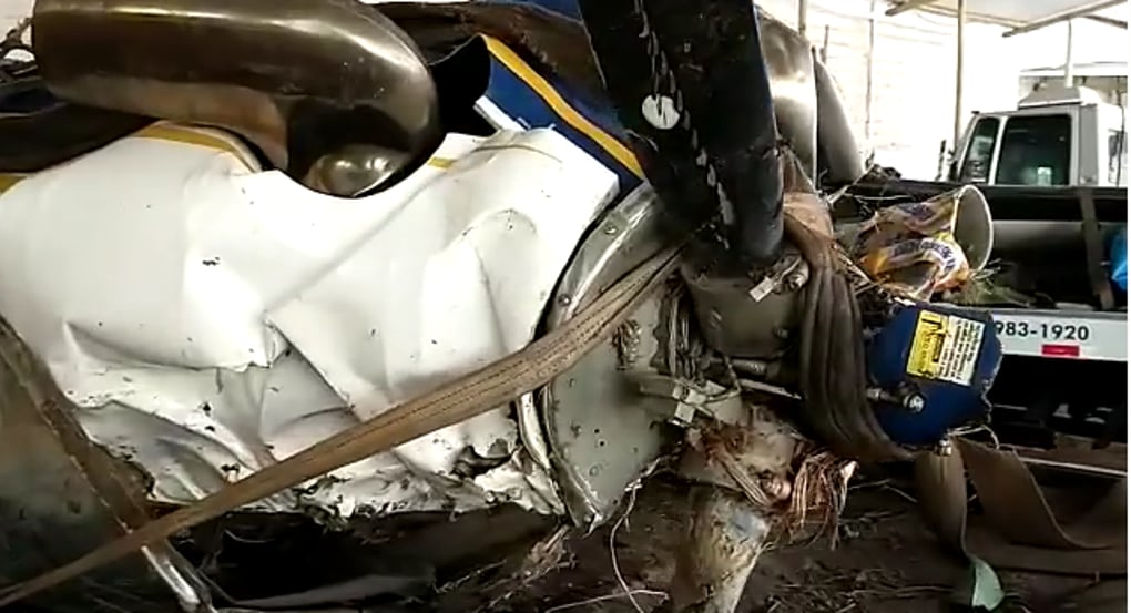 Polícia encontra cabo de alta tensão em hélice do avião de Marília Mendonça