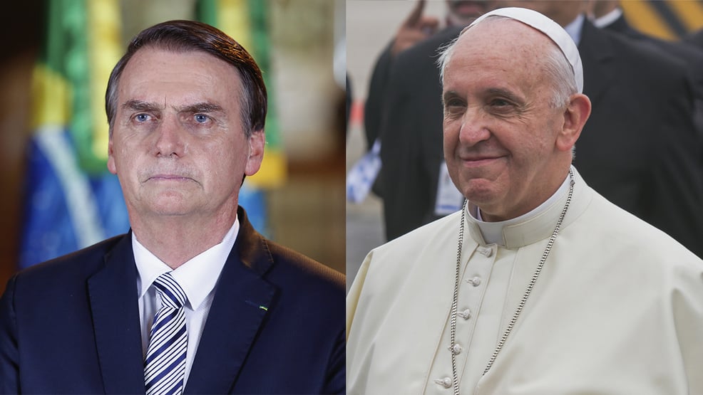 Câmara vai homenagear Bolsonaro e papa Francisco