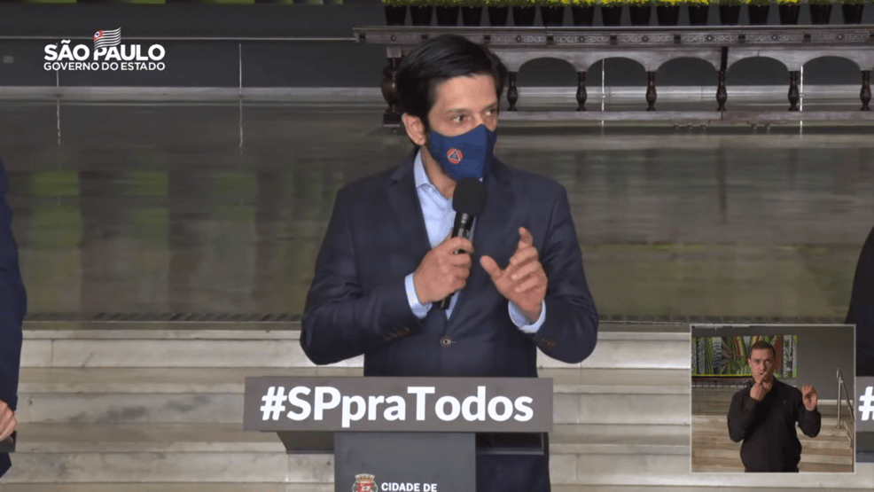 Ricardo Nunes: prefeitura não notificou mortes por Covid na segunda (8)