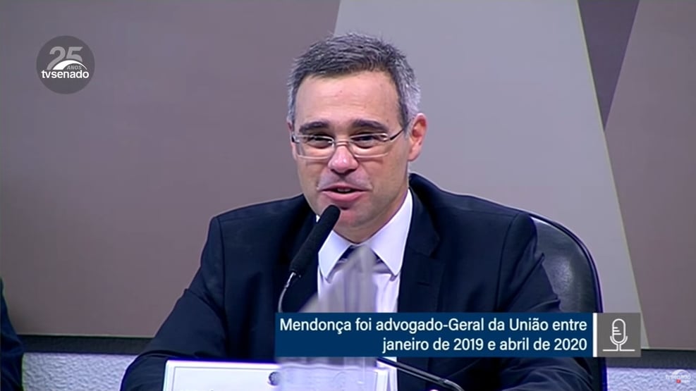 “Ser ministro do STF é um incumbência que vai além do governo”, diz André Mendonça