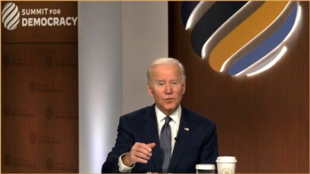 Joe Biden abre Cúpula pela Democracia, com participação de 110 países