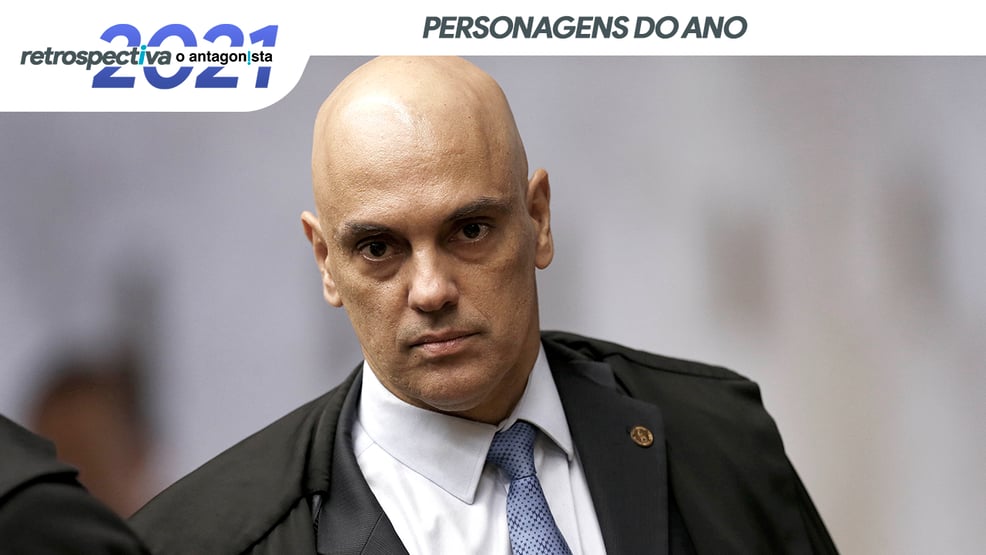 Alexandre de Moraes, a nêmesis de Jair Bolsonaro