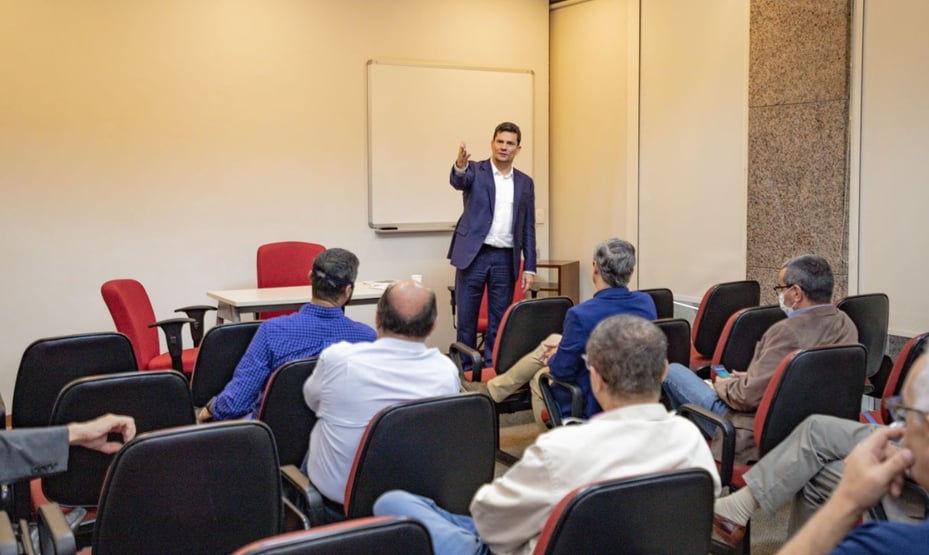 Moro se reúne com evangélicos em São Paulo