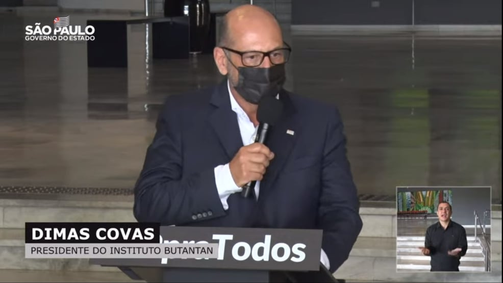 Covas: no mundo, já foram aplicadas 211 milhões de doses de Coronavac em crianças e adolescentes