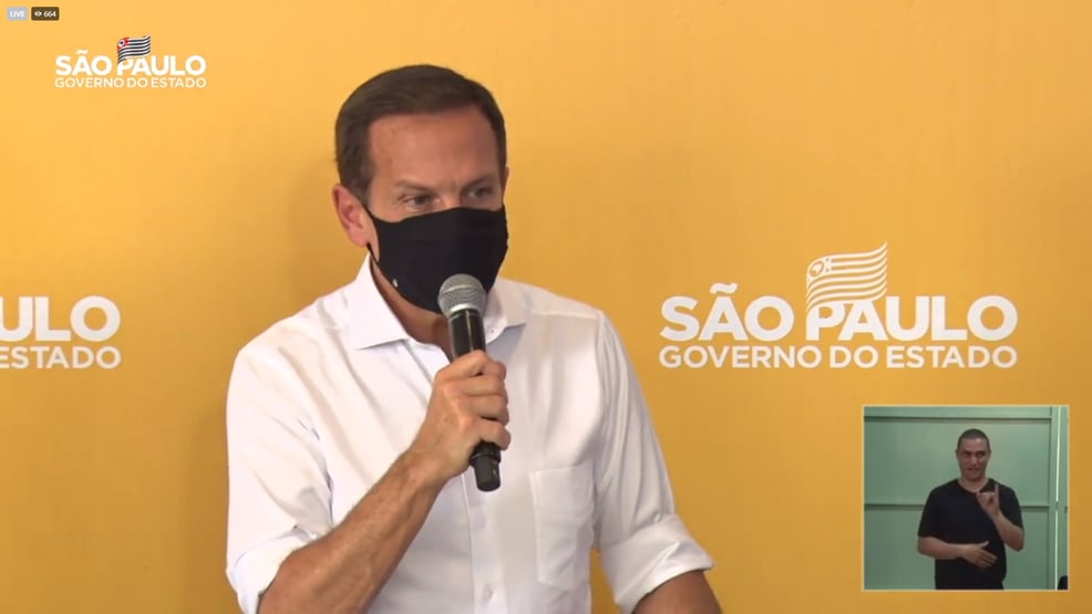 Doria: evento adverso sem relação com vacina foi “celebrado” por bolsonaristas