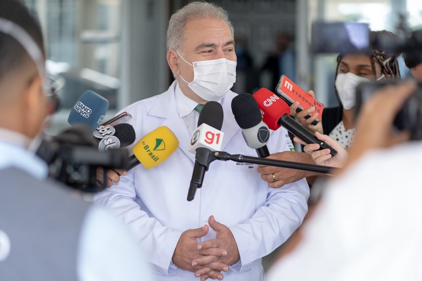 Queiroga não está nem aí para o resultado do seu autoteste