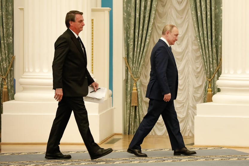 Bolsonaro no mundo de Putin